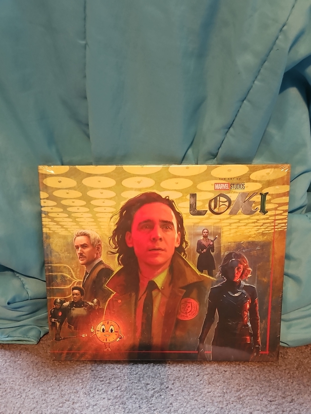 Marvel Loki Book - Yellow and Red Accents